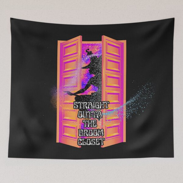 Item preview, Straight Outta The Broom Closet! designed and sold by Vanessa Hogle.