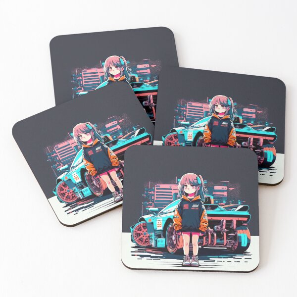 Item preview, Fast Sport Car Racing Champion Anime Cyberpunk designed and sold by ultra-cool.