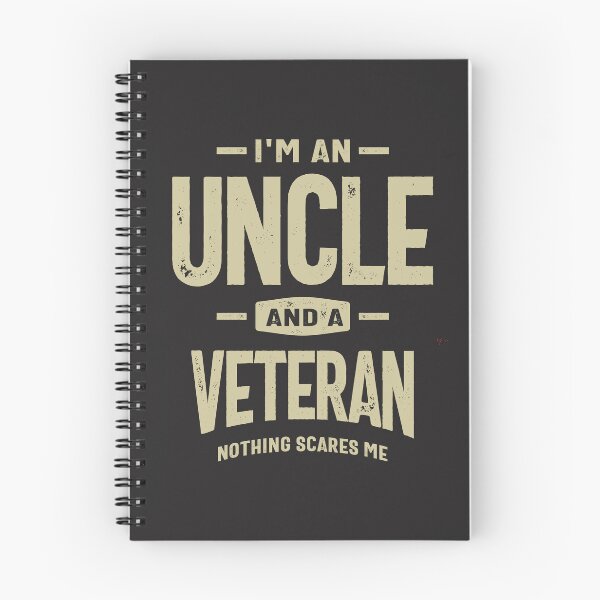 Item preview, I'm an Uncle and a Veteran - Fearless and Proud designed and sold by cidolopez.