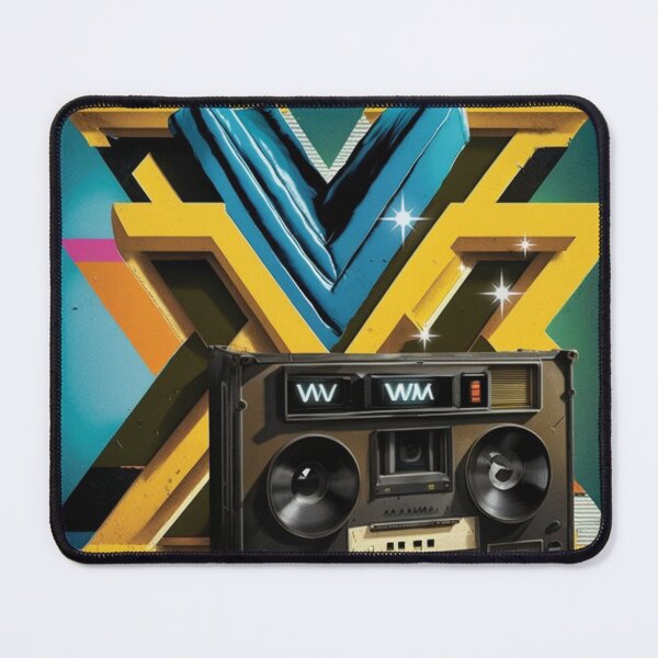 Item preview, Mademark x MTV - The official MTV Logo with the classic 80s tapes T-Shirt designed and sold by Mohssine044.