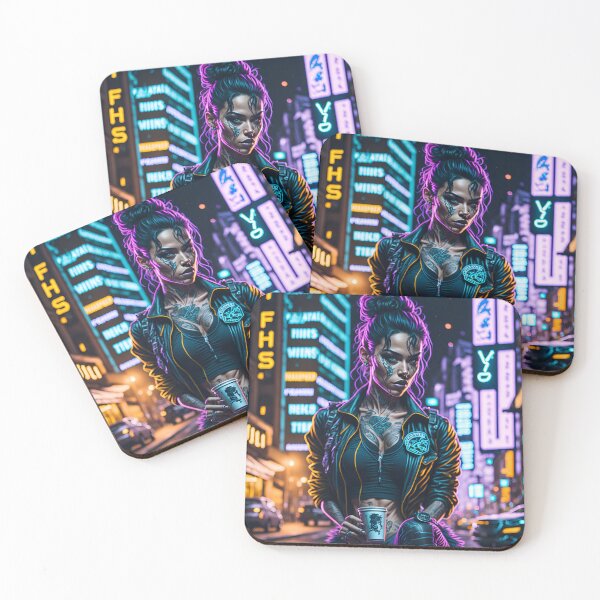 Item preview, CyberPunk Girl 2 designed and sold by Vanhallavans.