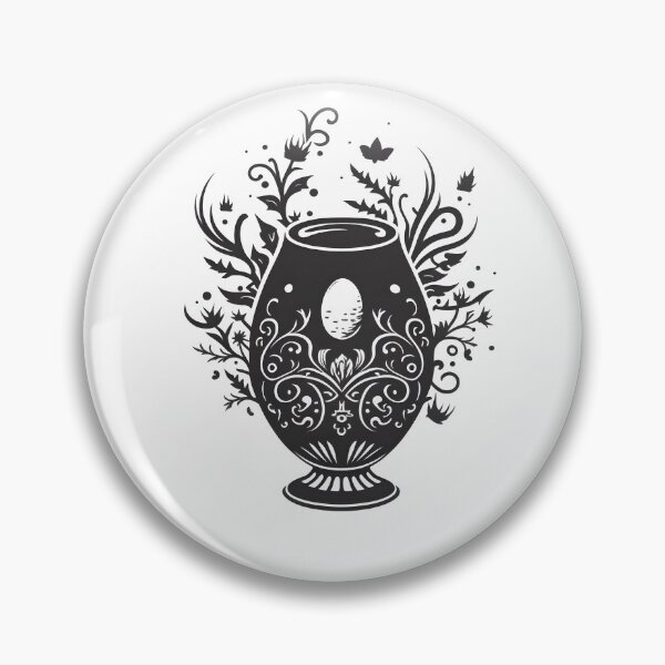 Item preview, Gothic Flower Pot designed and sold by Teequeque.
