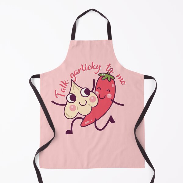 Item preview, Garlic and Chili Lovers Unite! Smiling Garlic - Funny & Cute Garlic Pun designed and sold by ElLocoMus.