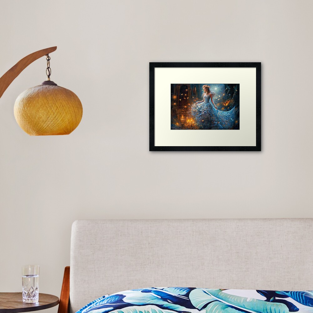 Item preview, Framed Art Print designed and sold by phatpuppyart.