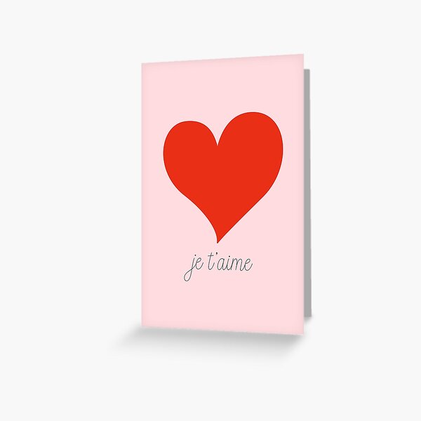 Google Translate Greeting Card: I Love You Passionately In French