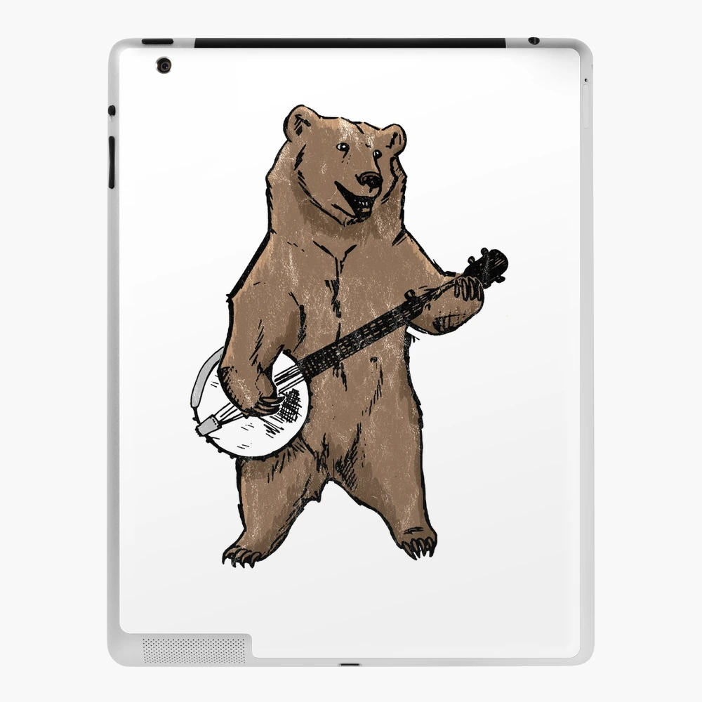 Tennessee Bluegrass Banjo Bear Funny Retro パーカー