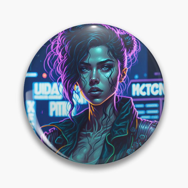 Item preview, Cyberpunk eGirl 3 designed and sold by Vanhallavans.
