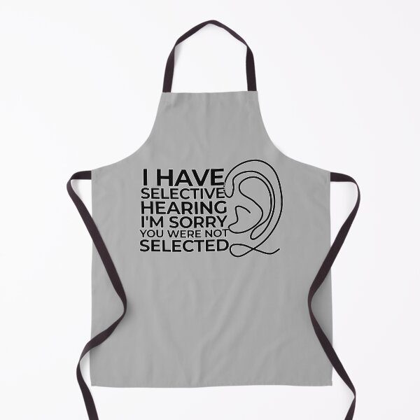 Item preview, Selective Hearing designed and sold by aribluestein.