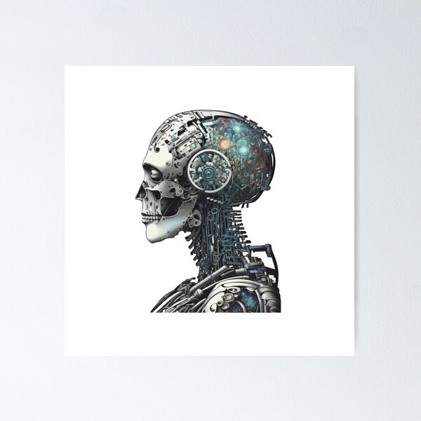 Item preview, Artificial Intelligence, AI, Robot designed and sold by Qitchup.