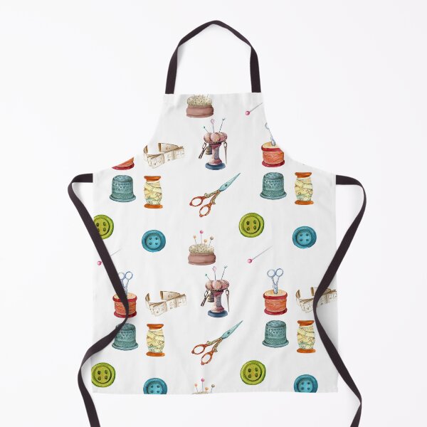 Item preview, Vintage Watercolor Sewing Accessories designed and sold by silviaol.