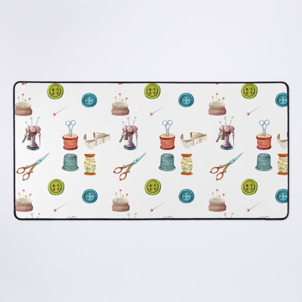 Item preview, Vintage Watercolor Sewing Accessories  designed and sold by silviaol.