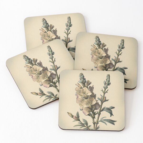 Item preview, Vintage Snapdragon Drawing with Muted Colors designed and sold by VC-prints.