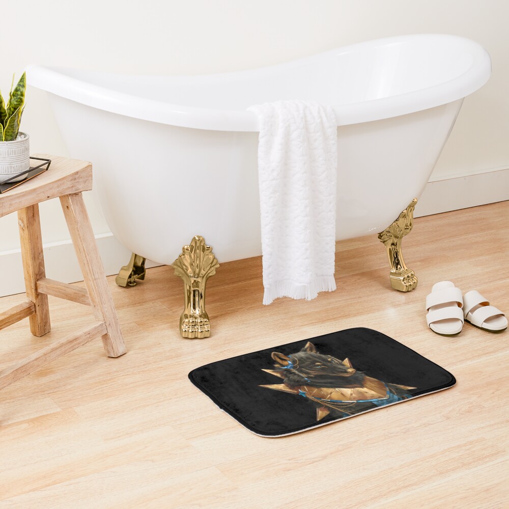 Item preview, Bath Mat designed and sold by goodwolf.