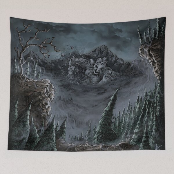 Item preview, King under the Mountain, Giant among the Peaks designed and sold by MacchabeeArt.