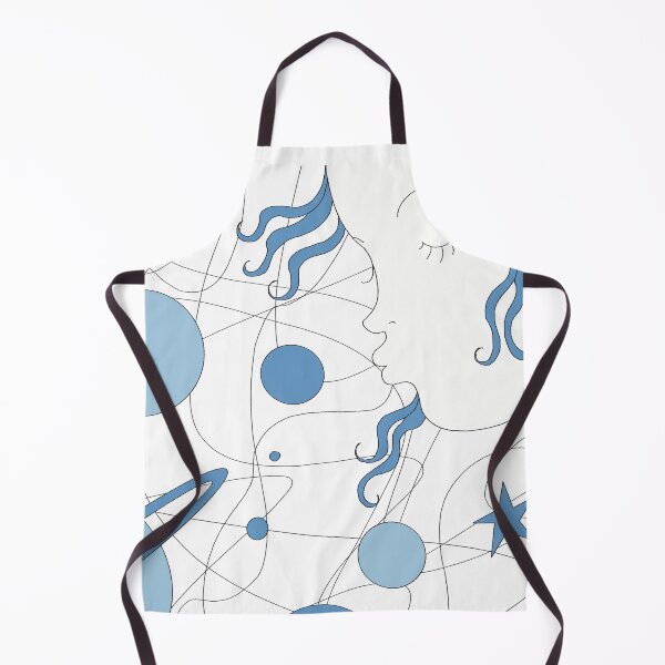 Item preview, Blue space hippy girl designed and sold by Emma Raven.