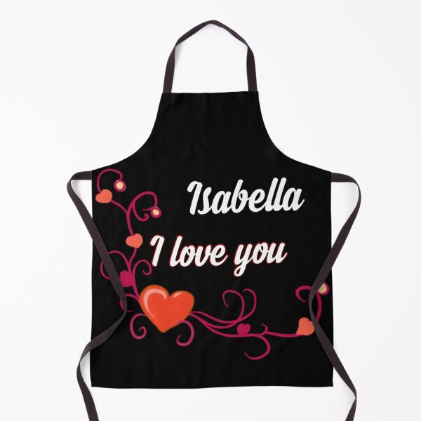 Item preview, I love u Isabella designed and sold by Dido-shop-art ⭐⭐⭐⭐⭐.