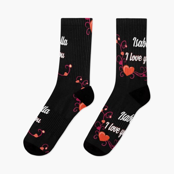 Item preview,  I love u Isabella designed and sold by Dido-shop-art ⭐⭐⭐⭐⭐.