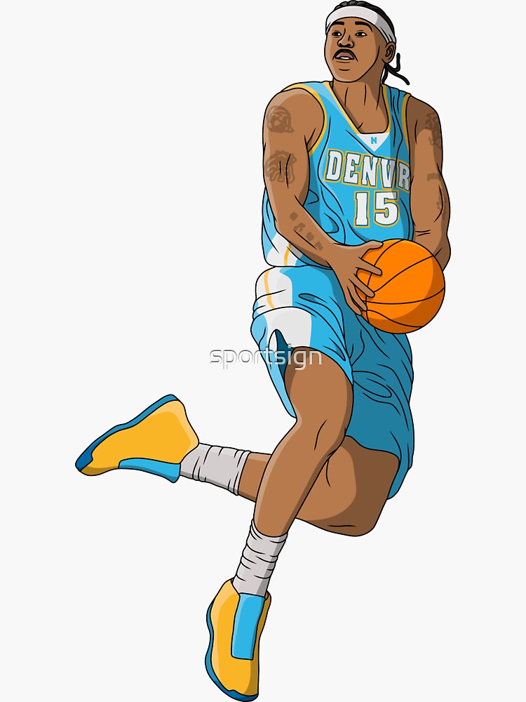 Carmelo Anthony Denver Nuggets  Carmelo anthony, Basketball