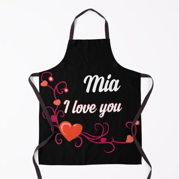 Item preview, I love u Mia designed and sold by Dido-shop-art ⭐⭐⭐⭐⭐.