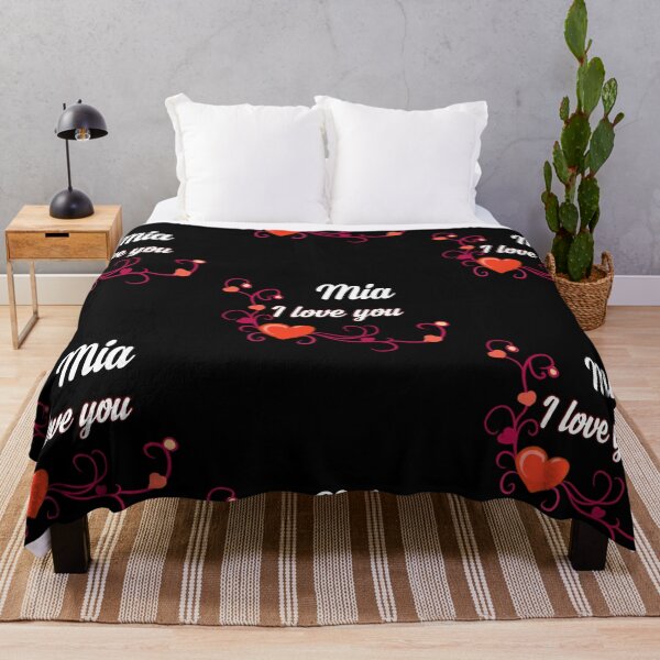 Item preview, I love u Mia designed and sold by Dido-shop-art ⭐⭐⭐⭐⭐.