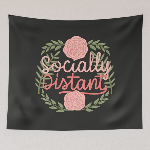 Item preview, socially distant designed and sold by karyavna.