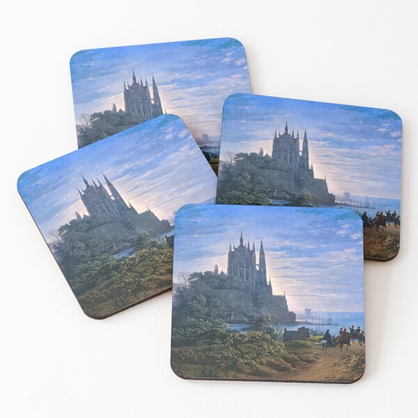 Item preview, Gothic Church on a Rock by the Sea designed and sold by scrolla.