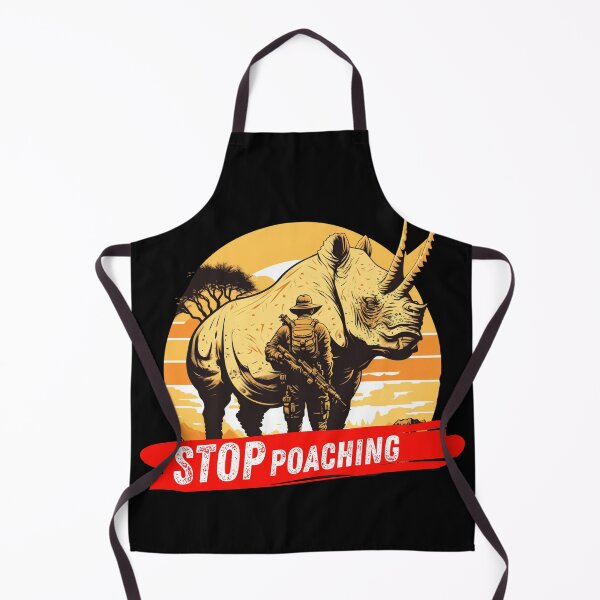 Item preview, save the white rhino, stop poaching designed and sold by Emma Studio.