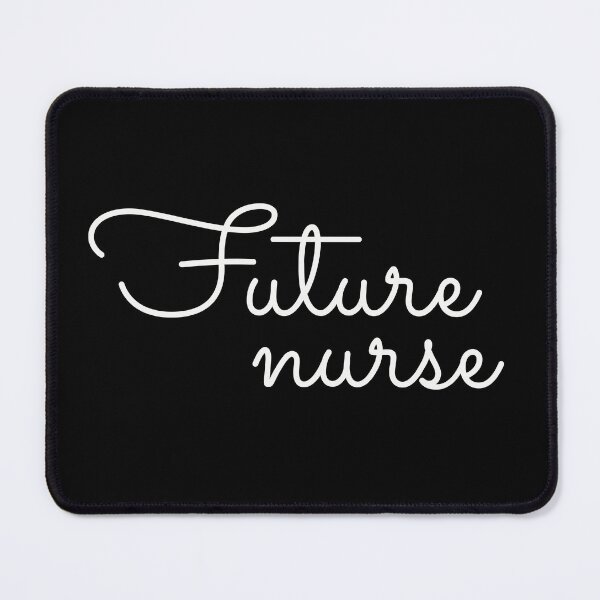 Item preview, Future nurse, as handwritten (white text) designed and sold by EmeraldeaArt.