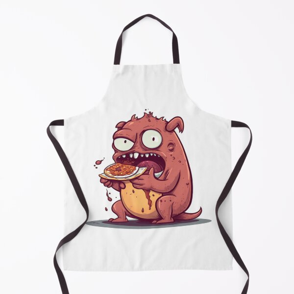 Item preview, piggy pizza eater designed and sold by wadepbc.