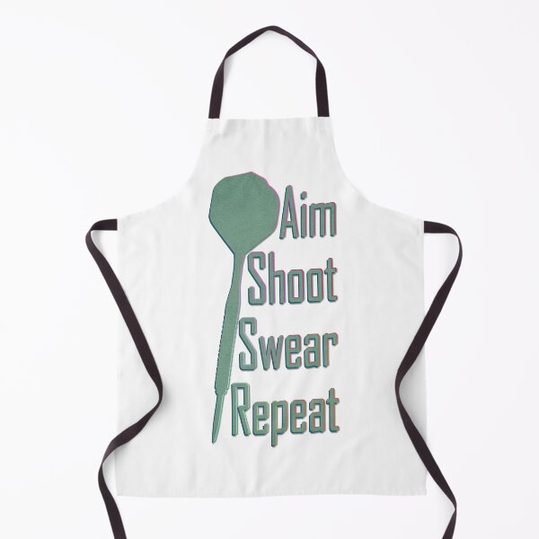 Item preview, Aim Shoot Swear Repeat - Darts Player Gift designed and sold by CourtOfApparel.
