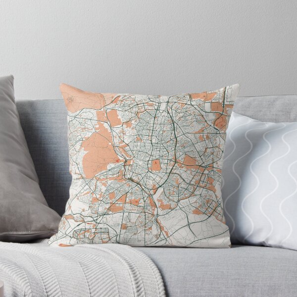 Item preview, Madrid City Map of Spain - Bohemian designed and sold by deMAP.
