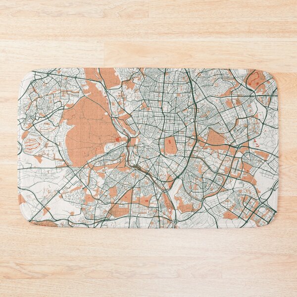 Item preview, Madrid City Map of Spain - Bohemian designed and sold by deMAP.