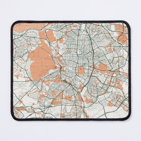 Item preview, Mapa de la ciudad de Madrid de España - bohemio designed and sold by deMAP.
