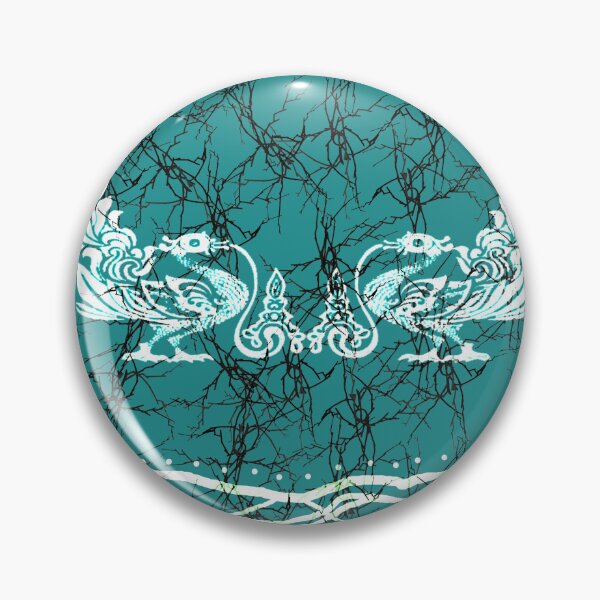 Item preview, Traditional Sri Lankan Teal Batik Pattern designed and sold by Thilaniz.