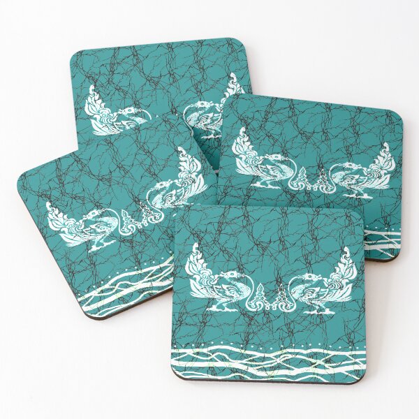 Item preview, Traditional Sri Lankan Teal Batik Pattern designed and sold by Thilaniz.