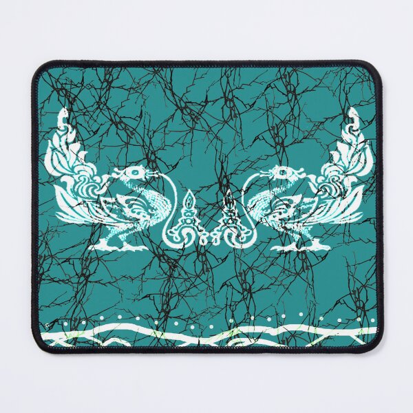 Item preview, Traditional Sri Lankan Teal Batik Pattern designed and sold by Thilaniz.