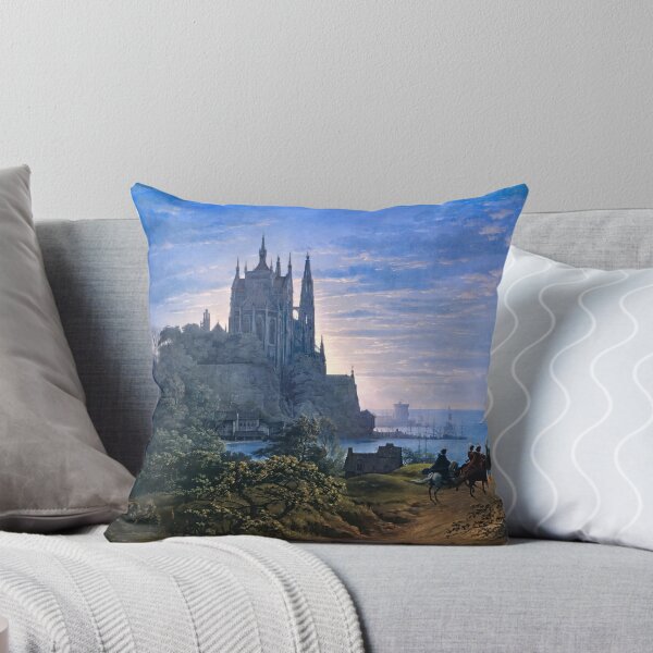 Item preview, Gothic Church on a Rock by the Sea designed and sold by scrolla.