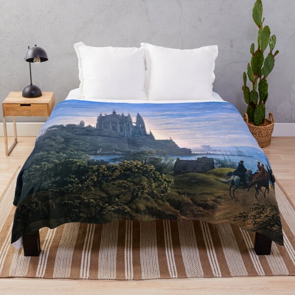 Item preview, Gothic Church on a Rock by the Sea designed and sold by scrolla.