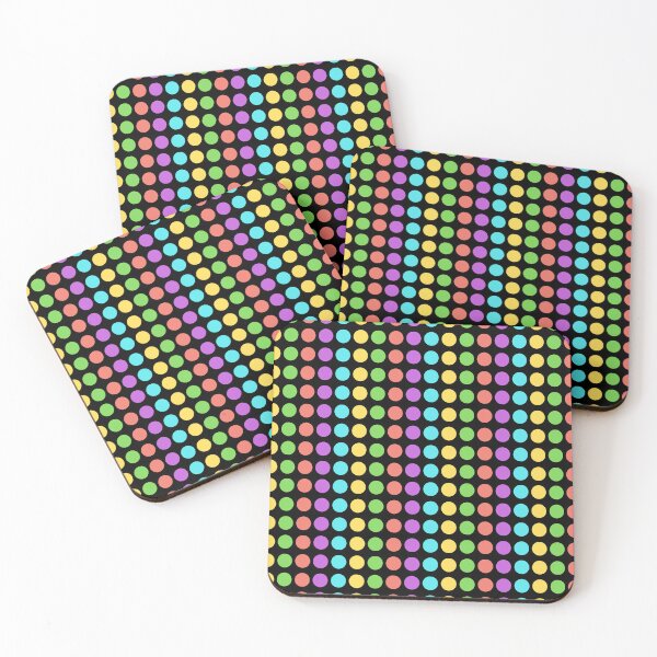 Item preview, polka dot pattern,multicolor designed and sold by cutecrazytshirt.