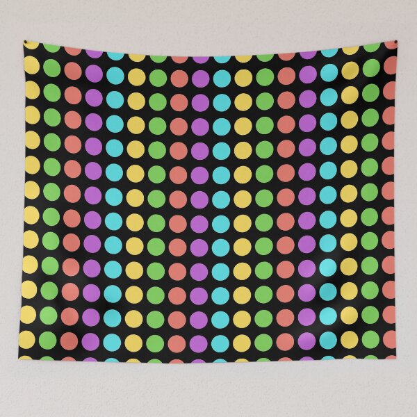 Item preview, polka dot pattern,multicolor designed and sold by cutecrazytshirt.