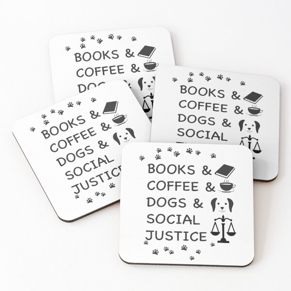 Item preview, Book Coffee Dogs Social Justice designed and sold by Charcoalart.