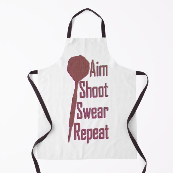 Item preview, Aim Shoot Swear Repeat - Darts Player Gift designed and sold by CourtOfApparel.