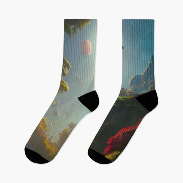 Item preview, View Of Outer Space Surrounded By Forest designed and sold by Space-Wear.