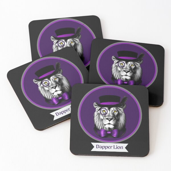Item preview, Dapper Lion in Majestic Purple designed and sold by ninjageese.