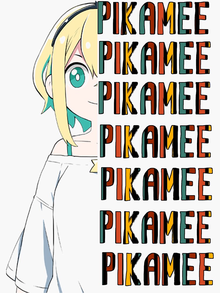 Pikamee,amano Pikamee  Sticker for Sale by Bahanadam86