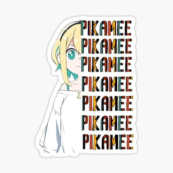 Pikamee,amano Pikamee  Sticker for Sale by Bahanadam86