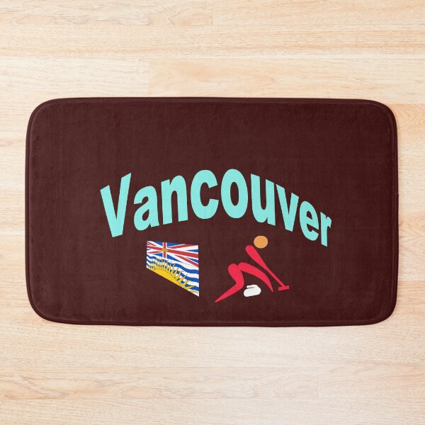 Item preview, Vancouver. Canada Curling abstract design  designed and sold by lobodelnoir.