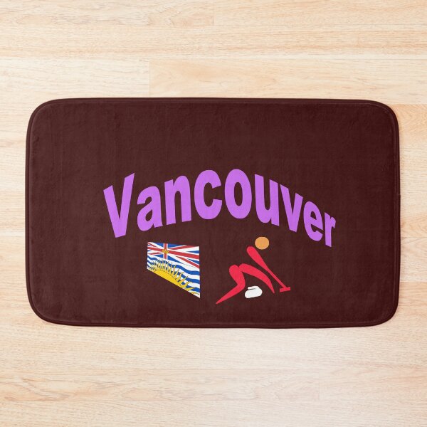 Item preview, Vancouver. Canada Curling abstract design  designed and sold by lobodelnoir.