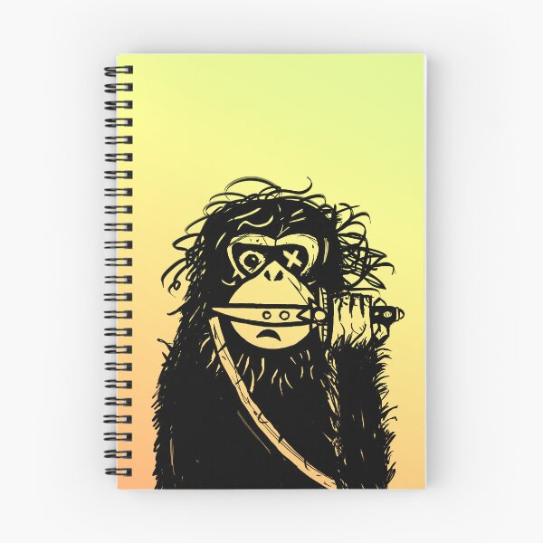 Item preview, monkey with knife designed and sold by RAWWR.