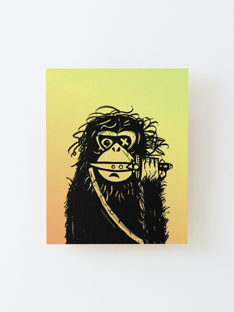 No-repeat Gorilla Tag Sticker Hand-painted Art Sense Decoration